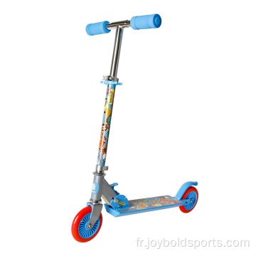 Trottinette pliable avec double amortissement